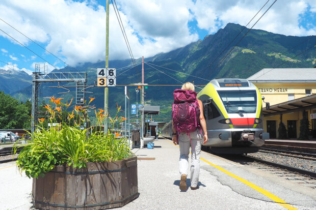 Zugreise Südtirol