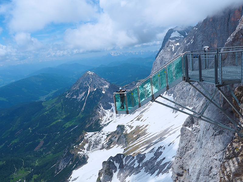 Dachstein Gletscher - Treppe ins Nichts