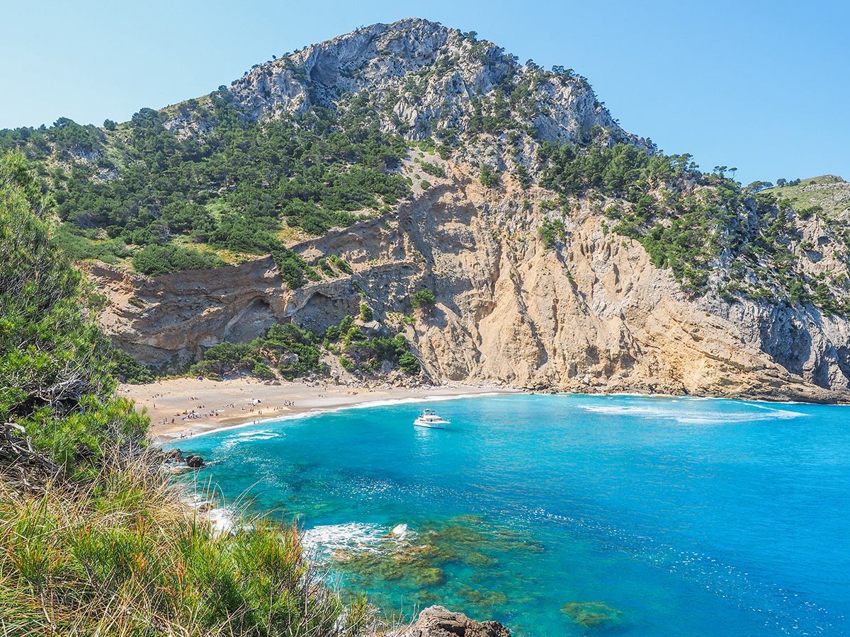 Mallorca - Alcudia Wandern zum Platja des Coll Baix